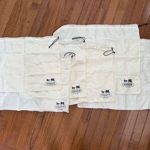 Coach Cream Dust Bags Collection
